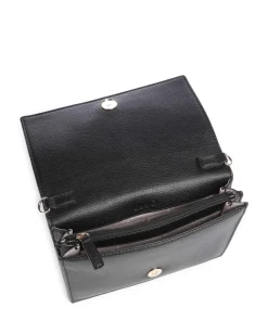 Caliwen XS Umhängetasche Lederimitat schwarz