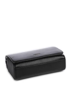 Caliwen XS Umhängetasche Lederimitat schwarz