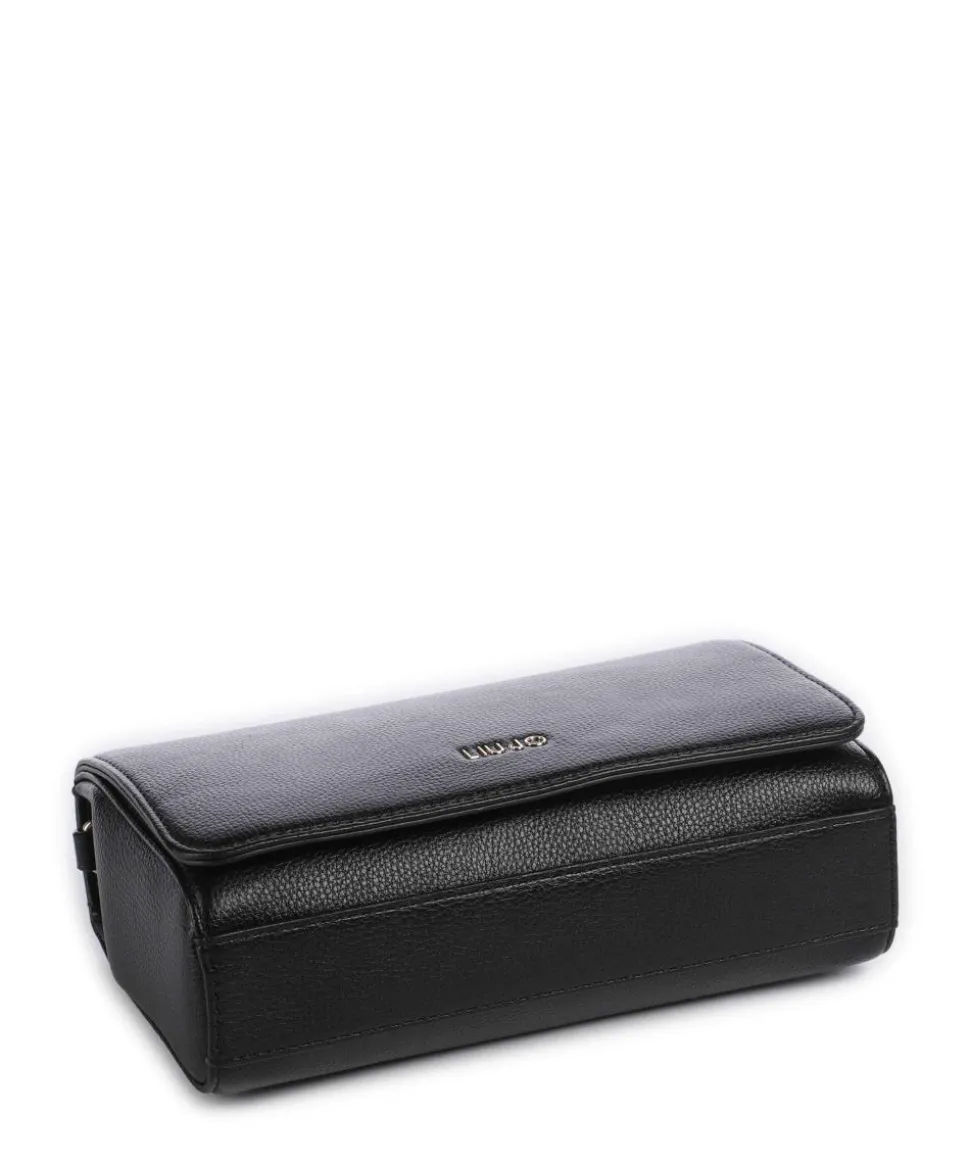 Caliwen XS Umhängetasche Lederimitat schwarz