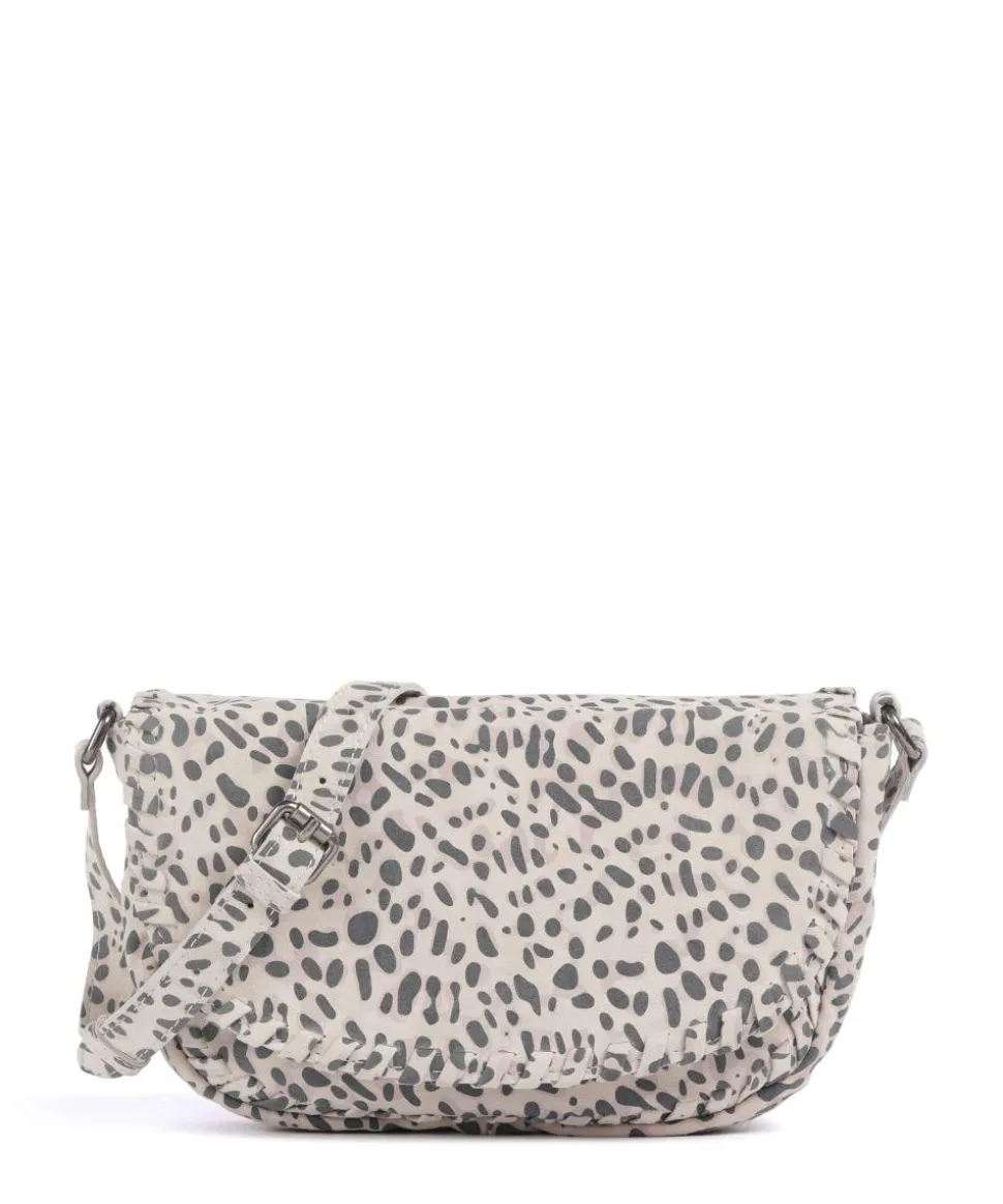 Calm Umhängetasche genarbtes Rindsleder mehrfarbig