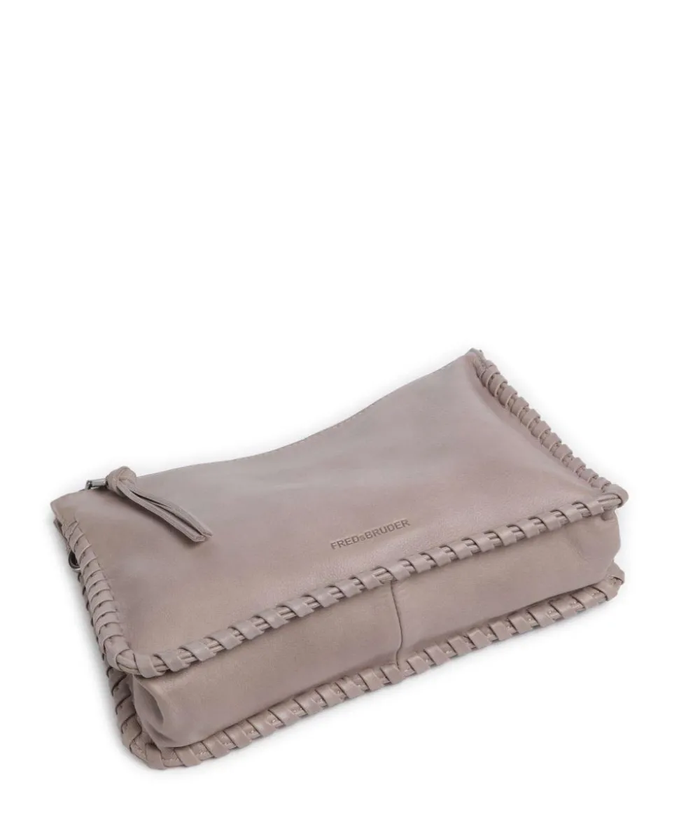 Calm Umhängetasche Leder taupe