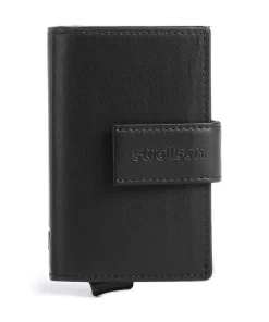 Camden RFID Kreditkartenetui Leder schwarz