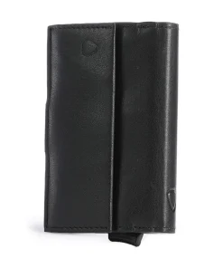 Camden RFID Kreditkartenetui Leder schwarz