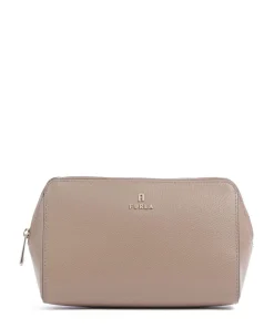 Camelia L Kosmetiktasche taupe 18 cm