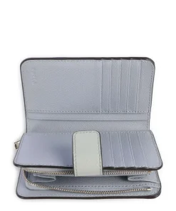 Camelia M Geldbörse genarbtes Leder mintgrün