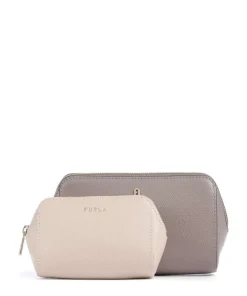 Camelia M Kosmetiktasche taupe 15 cm