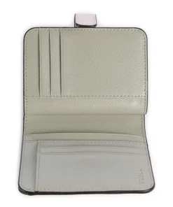 Camelia S Geldbörse genarbtes Leder altrosa