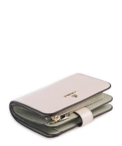 Camelia S Geldbörse genarbtes Leder altrosa