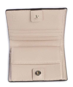 Camelia S Geldbörse genarbtes Leder dunkelrot