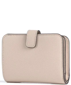 Camelia S Geldbörse genarbtes Leder nude