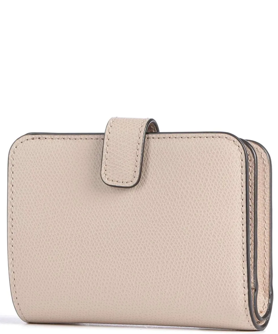 Camelia S Geldbörse genarbtes Leder nude