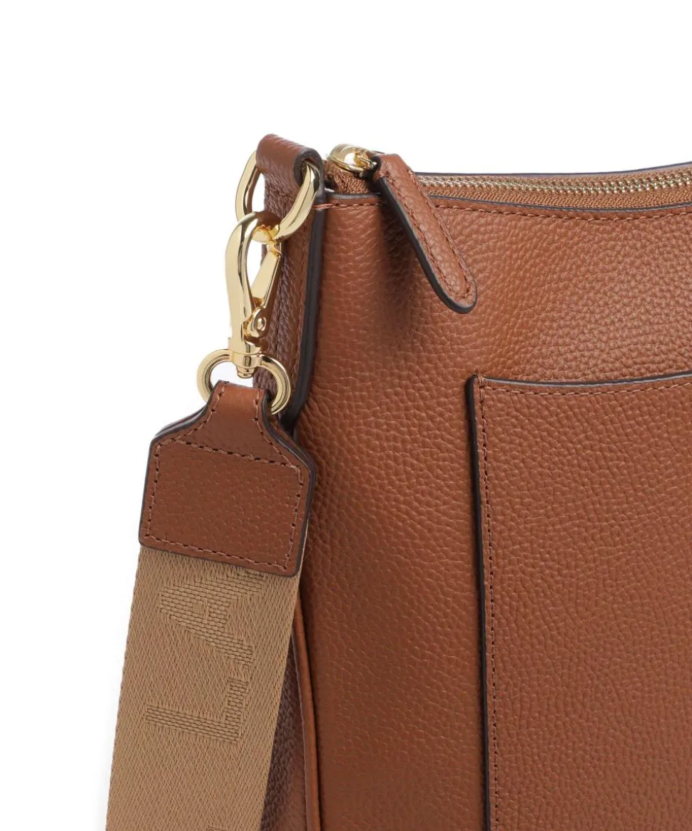 Cameryn 27 Umhängetasche genarbtes Rindsleder braun