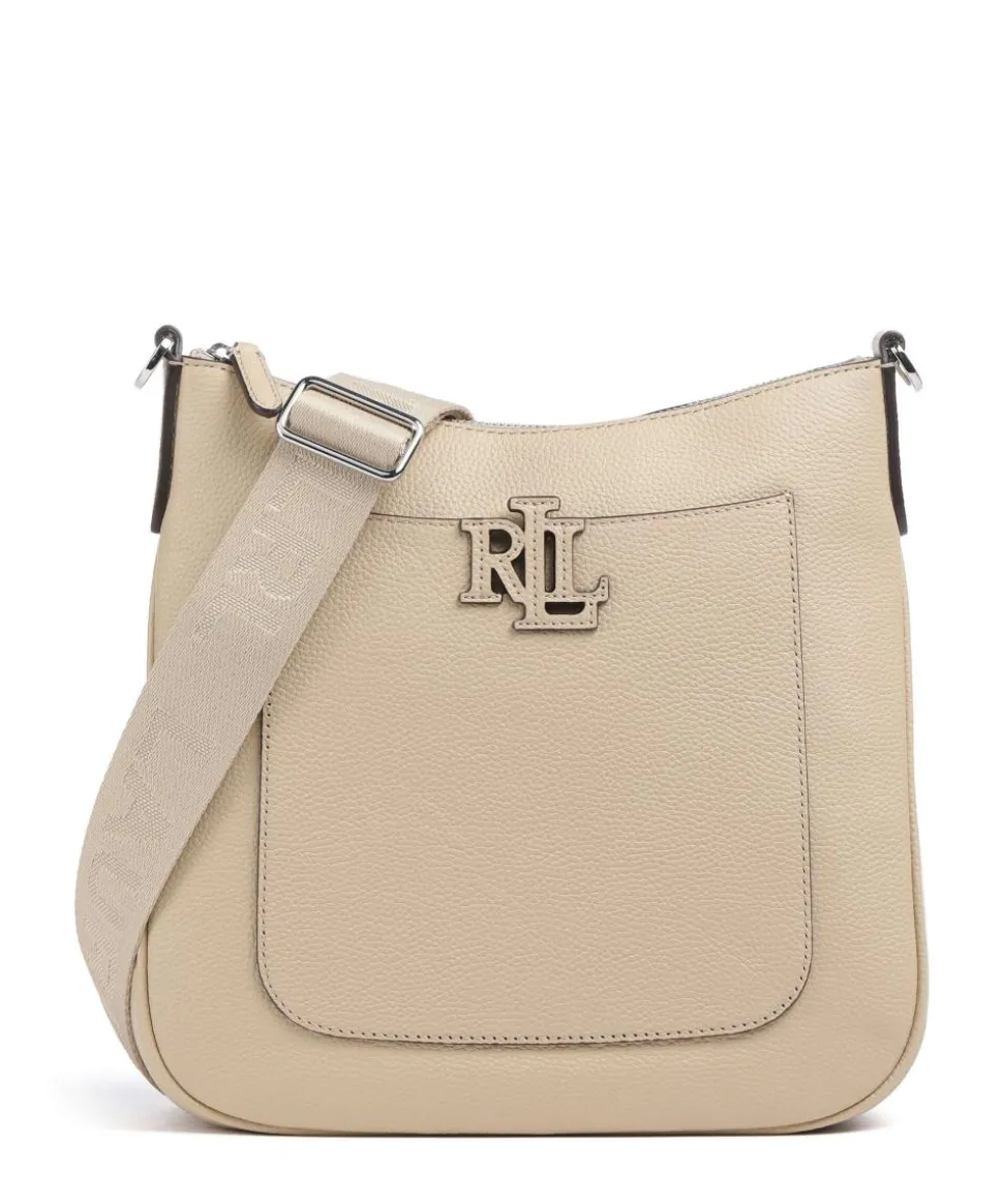 Cameryn 27 Umhängetasche genarbtes Rindsleder beige