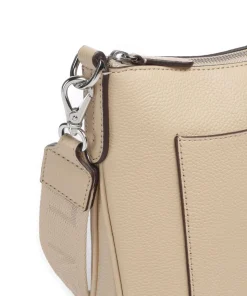 Cameryn 27 Umhängetasche genarbtes Rindsleder beige