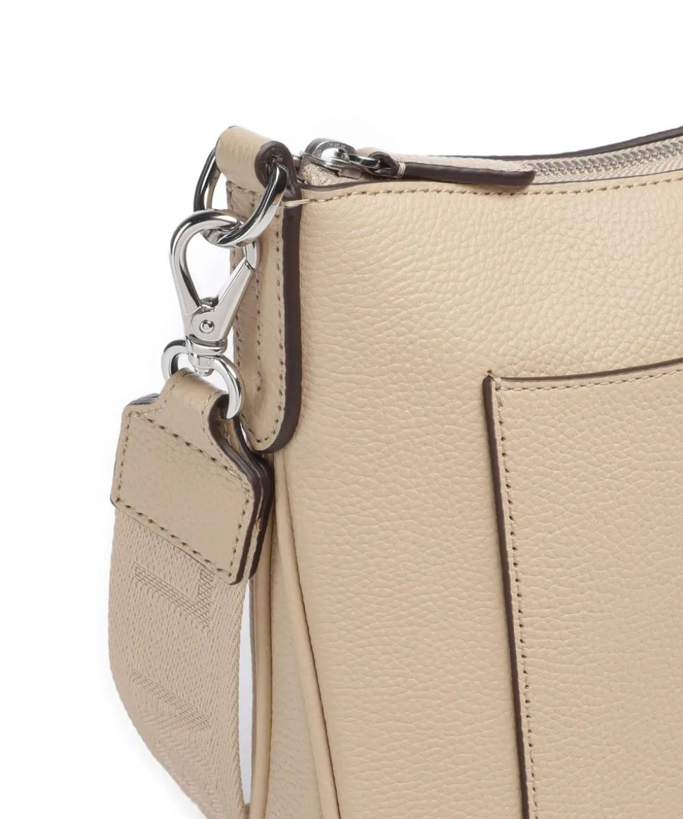 Cameryn 27 Umhängetasche genarbtes Rindsleder beige