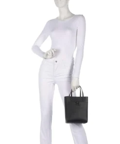 Cameryn Small Handtasche genarbtes Rindsleder schwarz