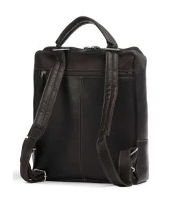Campo Rucksack 13″ genarbtes Rindsleder dunkelbraun