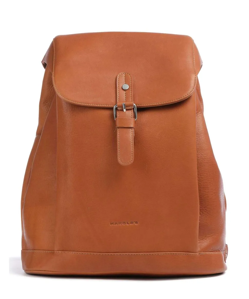 Campo Rucksack Pull-Up Rindsleder cognac