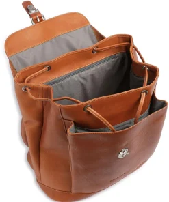 Campo Rucksack Pull-Up Rindsleder cognac