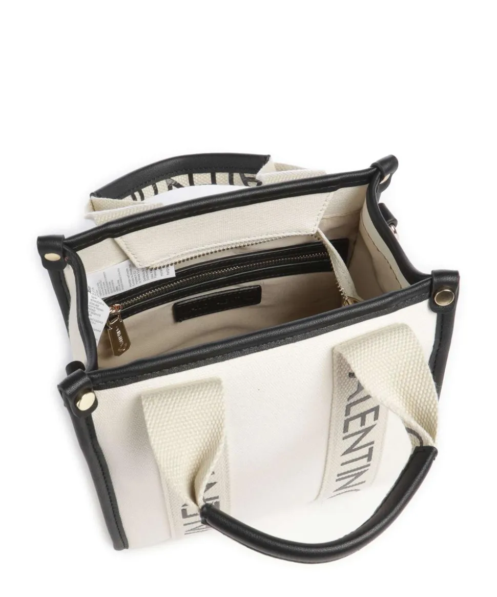 Candle Handtasche Canvas beige/schwarz