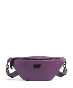 Capri Gürteltasche fein genarbtes Rindsleder violett