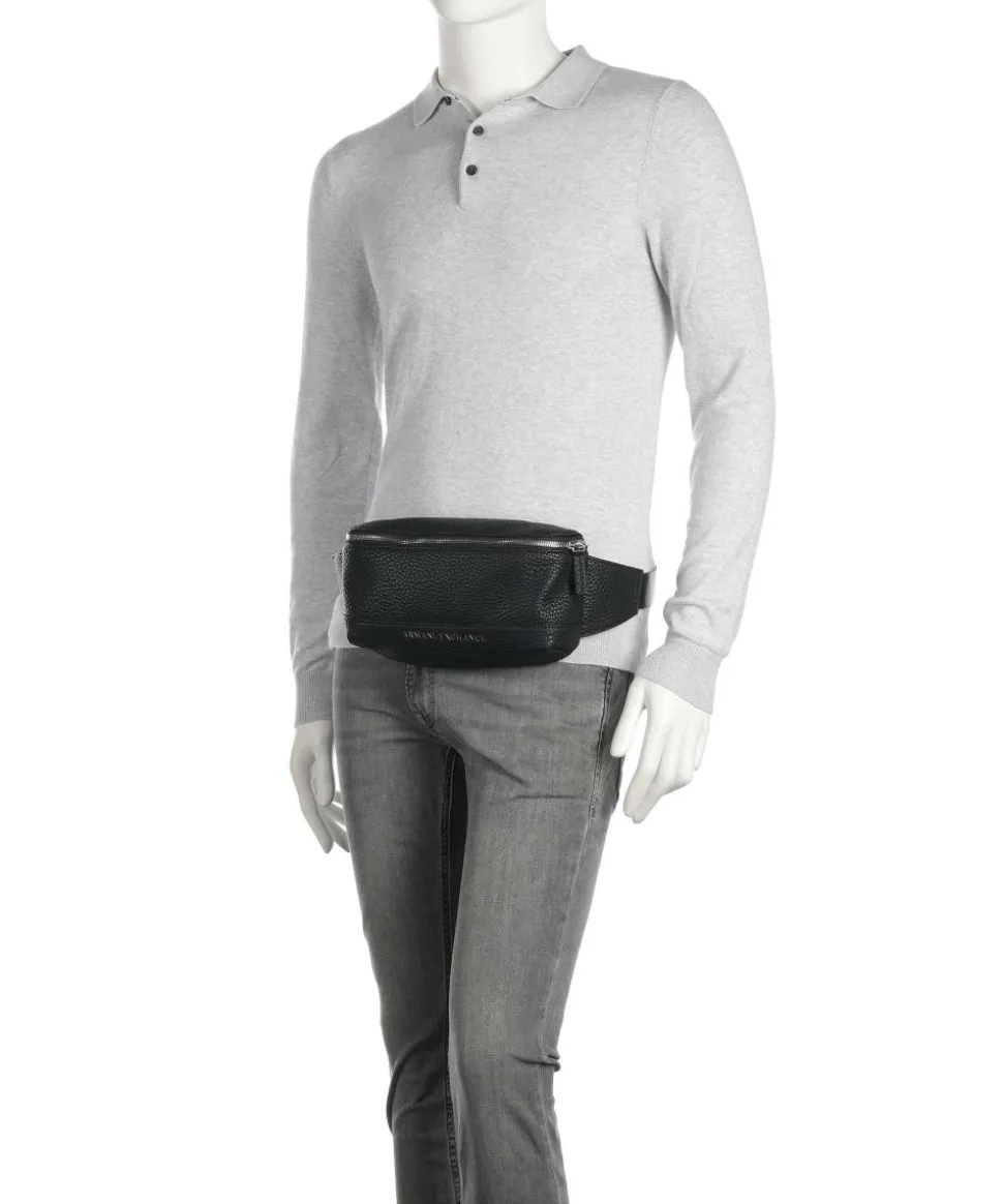 Capri Gürteltasche Lederimitat schwarz