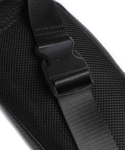 Capri Gürteltasche Lederimitat schwarz