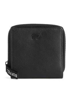 Capri RFID Geldbörse weiches Rindsleder schwarz