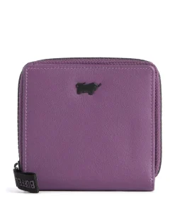 Capri RFID Geldbörse weiches Rindsleder violett
