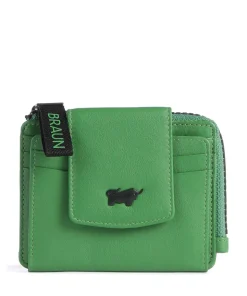 Capri RFID Kreditkartenetui fein genarbtes Rindsleder grün