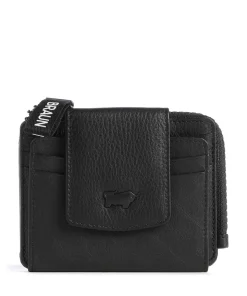 Capri RFID Kreditkartenetui fein genarbtes Rindsleder schwarz