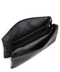 Capri RFID Umhängetasche weiches Rindsleder schwarz