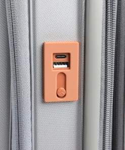 Capri 4-Rollen Trolley silber 55 cm