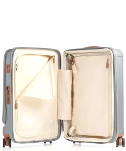 Capri 4-Rollen Trolley silber 55 cm