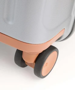 Capri 4-Rollen Trolley silber 55 cm