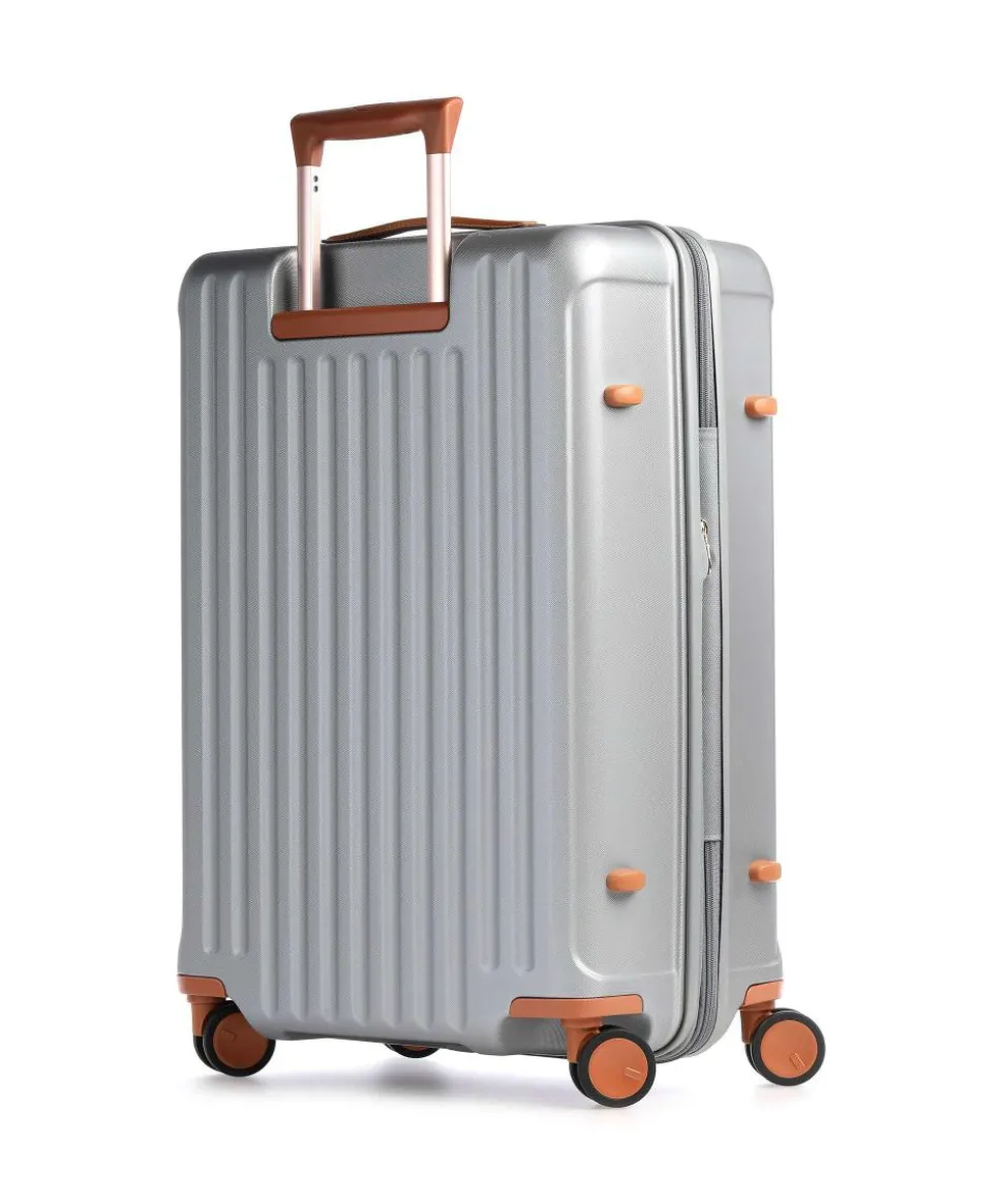 Capri 4-Rollen Trolley silber 78 cm