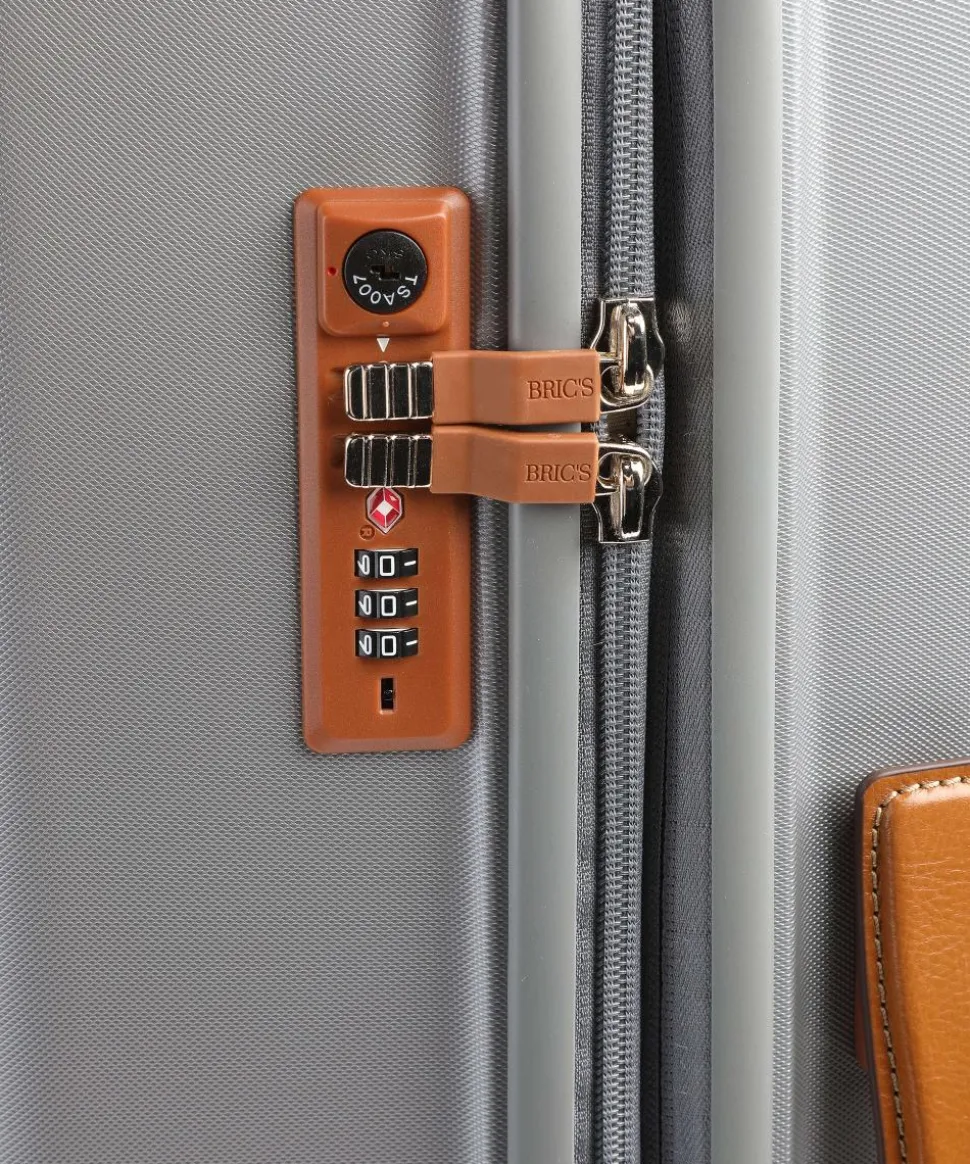 Capri 4-Rollen Trolley silber 78 cm