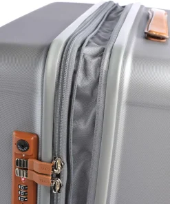 Capri 4-Rollen Trolley silber 78 cm