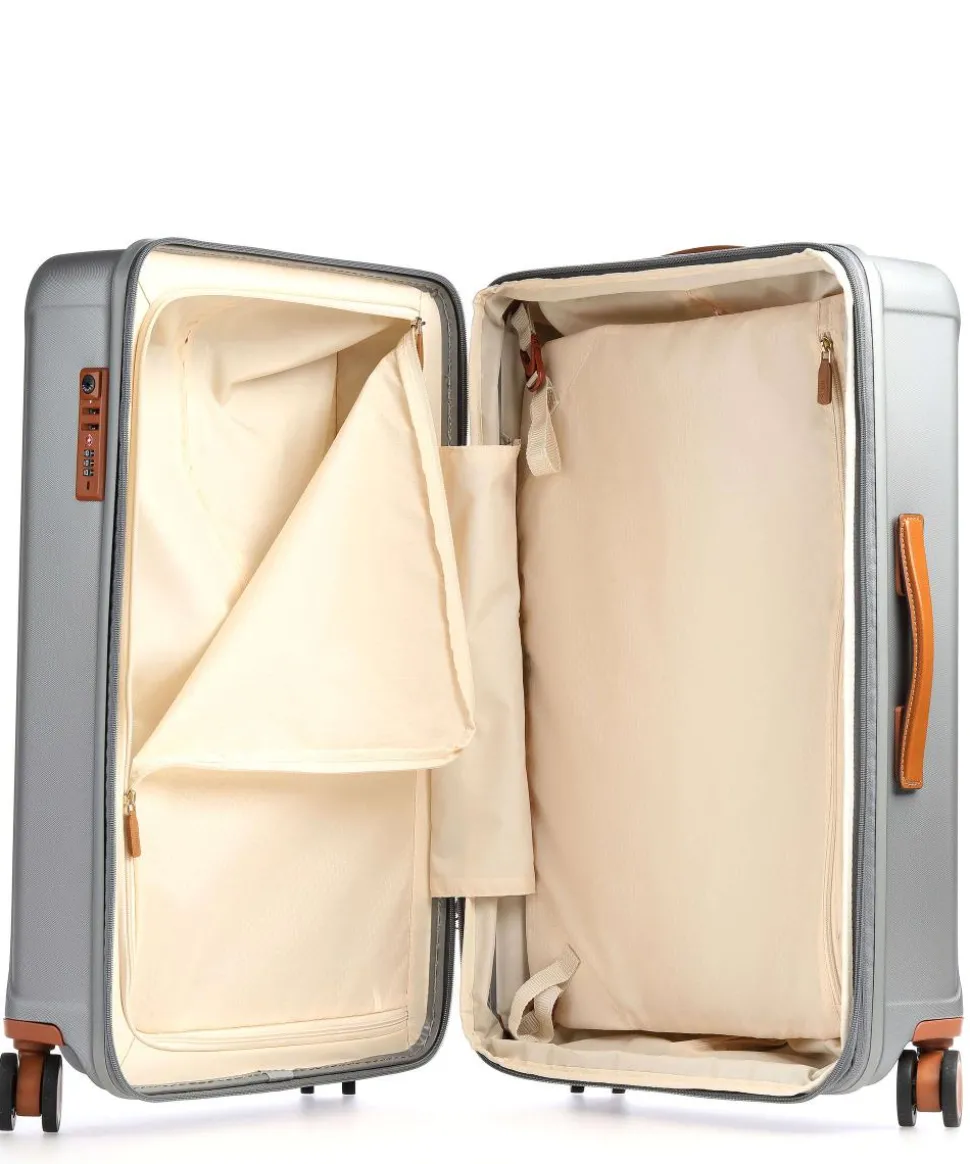 Capri 4-Rollen Trolley silber 78 cm