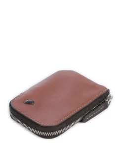 Card Pocket Kreditkartenetui Leder braun