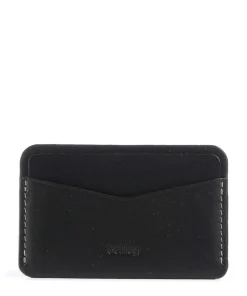 Card Slip RFID Kreditkartenetui Leder schwarz