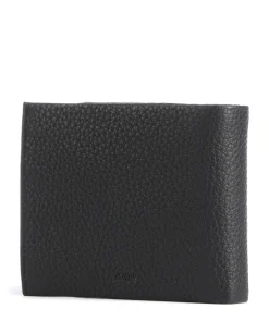 Cardona Minos Geldbörse genarbtes Leder schwarz