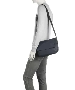 Cargo CA60 Kuriertasche Lederimitat dunkelblau