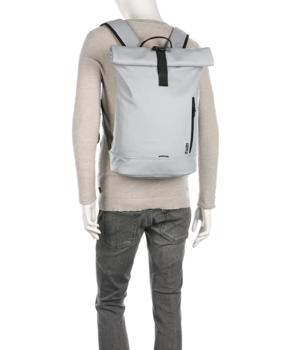 Cargo CAR250 Rolltop Rucksack 14″ Lederimitat hellgrau