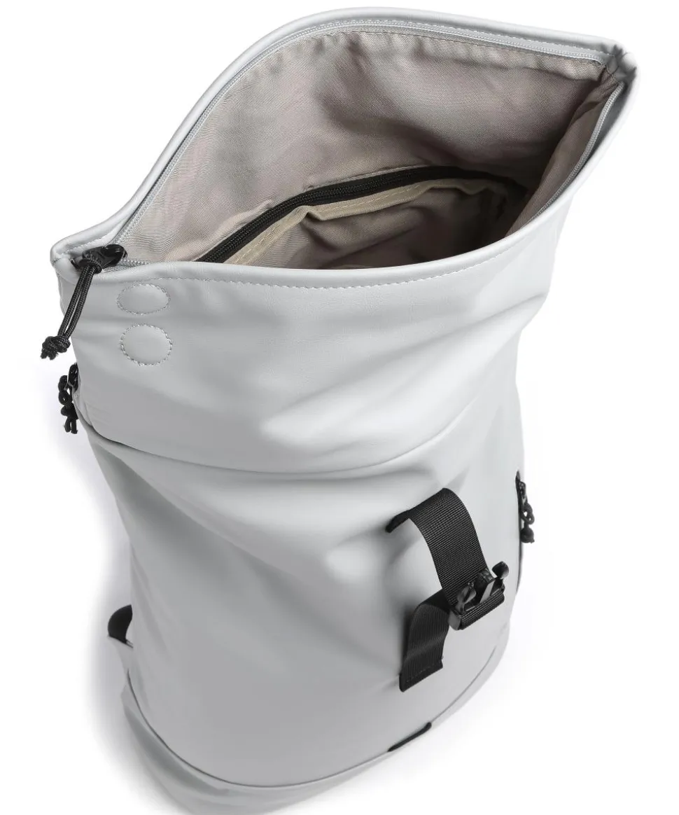 Cargo CAR250 Rolltop Rucksack 14″ Lederimitat hellgrau