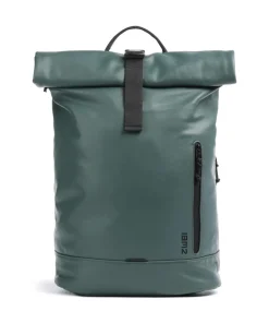 Cargo CAR250 Rolltop Rucksack 14″ Lederimitat dunkelgrün