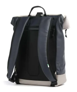 Cargo CAR200 Rolltop Rucksack 14″ Lederimitat dunkelblau