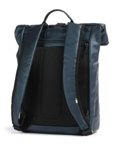 Cargo CAR200 Rolltop Rucksack 14″ Lederimitat dunkelblau