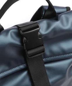 Cargo CAR200 Rolltop Rucksack 14″ Lederimitat dunkelblau