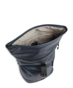 Cargo CAR200 Rolltop Rucksack 14″ Lederimitat dunkelblau